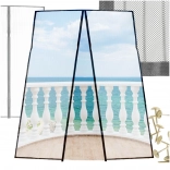 Moustiquaire magnétique pour porte 160 × 230 cm