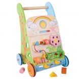 Chariot de marche actif en bois pour le jardin BIGJIGS BABY