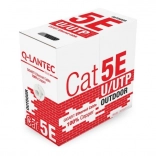 Câble de données extérieur U/UTP Cat.5e, cuivre 100 %, 305 m