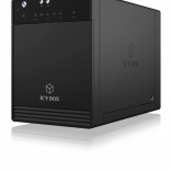 Boîtier externe USB‑C 3.1 pour 4 disques 2,5"/3,5"