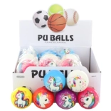 Balle avec licorne 6 cm