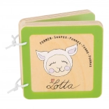 Livre en bois LOTTA – premières formes pour bébés