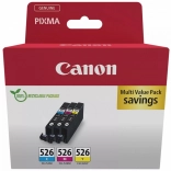 Multipack Canon CLI-526 cyan/magenta/jaune