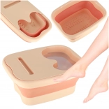 Bain de pieds pliable avec massage