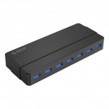ORICO hub USB 7× USB 3.0, noir