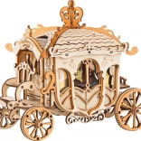 Rolife Puzzle 3D en bois Carrosse classique – 92 pièces