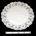 Dentelle de gâteau en papier 32 cm, 8 pcs