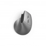 Souris verticale ergonomique avec Bluetooth, 2,4 GHz et USB‑C, éclairage RVB