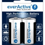 Piles alcalines C (LR14) everActive, blister de 2 pcs