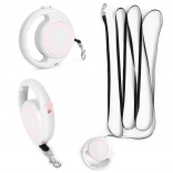 Laisse automatique rétractable pour chiens et chats 4,2 m avec frein PETSI