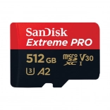 Carte SanDisk Extreme Pro microSDXC 512GB