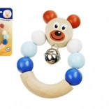 Detoa hochet ours bleu