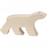 Figurine en bois d'ours polaire Vilac