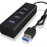 Icy Box hub USB 3.0 à quatre ports