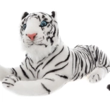 Tigre blanc en peluche 55 cm