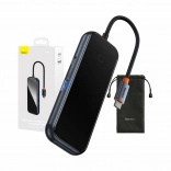 Baseus Hub USB-C vers 4x USB 3.0 Gris Foncé