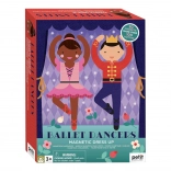 Ensemble d'habillage magnétique Petit Collage pour danseurs de ballet