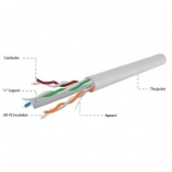 Câble UTP Catégorie 6 AWG24 100 m gris