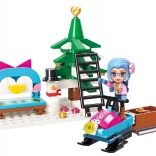 Qman joyeux Noël – motoneige et sapin de Noël