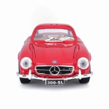Mercedes-Benz 300SL Modèle Métal Rouge 1:24