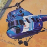 Kliklak Hélicoptère Mil Mi 2 - Police