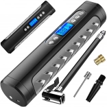 Compresseur de pneu rechargeable pour vélos et voitures avec écran LCD