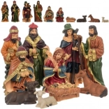 Figurines pour crèche de Noël - ensemble de 10 pièces