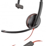 Casque Blackwire Mono USB avec connecteur 3,5 mm