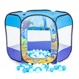 Piscine sèche pliante pour enfants avec balles (100 pcs)
