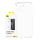 Coque magnétique Baseus OS-Lucent pour iPhone 15 Plus transparente