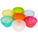 Petit bol de cuisine en plastique 14 cm - mélange de couleurs