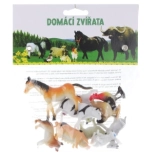 Animaux de la ferme – set de 10 figurines en plastique dans un sachet