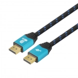 Câble DisplayPort 8K UHD avec connecteurs bleus 2 m