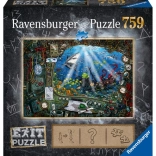 Ravensburger Puzzle EXIT : Sous-marin 759 pcs