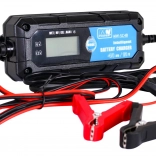 Chargeur intelligent de batterie auto avec écran LCD 6V/12V, 1A/4A, pour WET, GEL et AGM