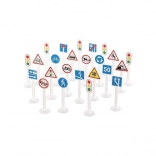 Ensemble de panneaux de signalisation pour enfants