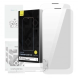 Verre trempé BASEUS Corning avec filtre anti-poussière pour iPhone 13/13 Pro/14