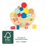 Petit pied jeu moteur - jeu d'équilibre forestier