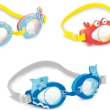 Lunettes de plongée pour enfants avec motifs d’animaux INTEX