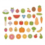 Aimants de Fruits et Légumes Bigjigs Toys