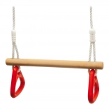 Balançoire et barre fixe avec poignées gym small foot