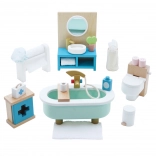 Le Toy Van Daisylane mobilier de salle de bain pour maison de poupée
