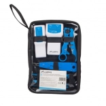 Kit d'outils pour l'installation LAN avec testeur RJ45 RJ11