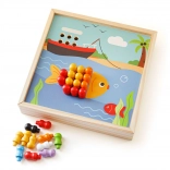 Mosaïque en bois Plage BIGJIGS TOYS