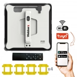 Nettoyeur de vitres robotisé Webber avec application et réservoir