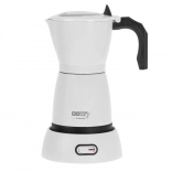 Cafetière moka électrique Camry Premium blanche