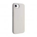 Coque magnétique en silicone pour iPhone 16e - beige pierre