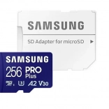 Samsung PRO Plus carte microSD 256 Go avec adaptateur