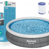 Piscine gonflable BESTWAY Fast Set 366 × 76 cm avec filtration
