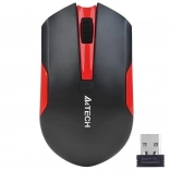 Souris sans fil V-Track noir-rouge